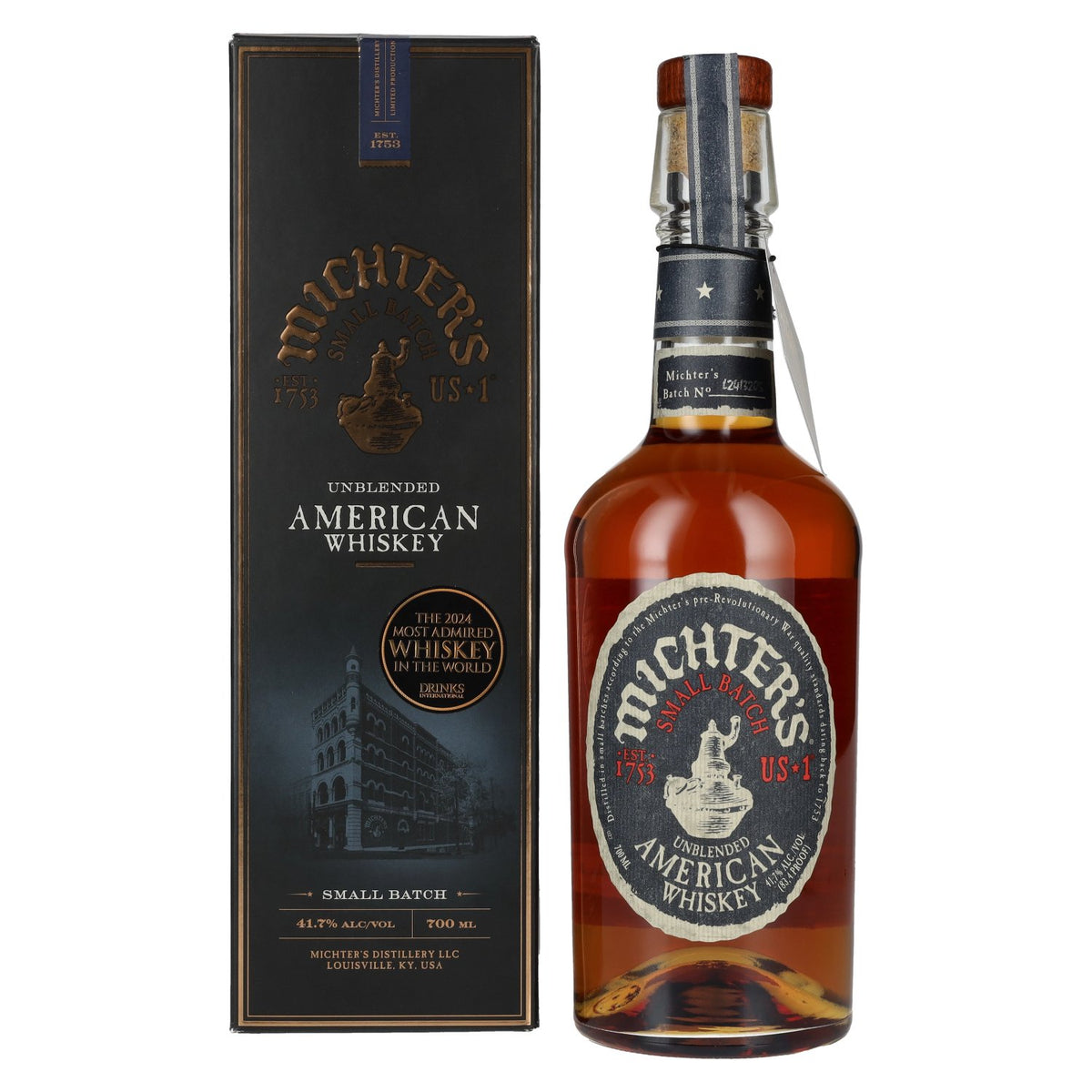 Michter's US*1 Small Batch Unblended American Whiskey 41.7% Vol. 0.7l in gift box