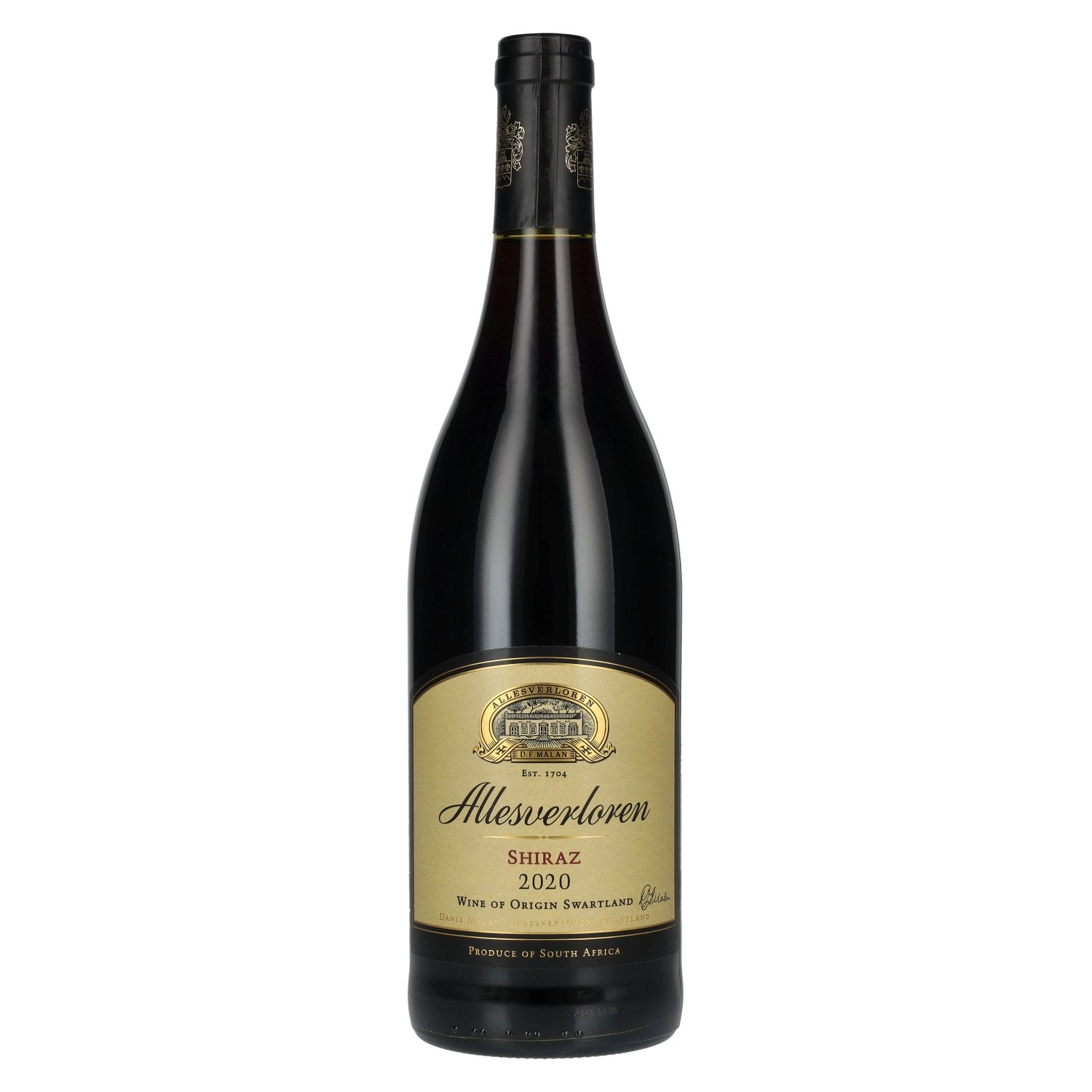 Allesverloren Shiraz 2020 14.5% Vol. 0.75l