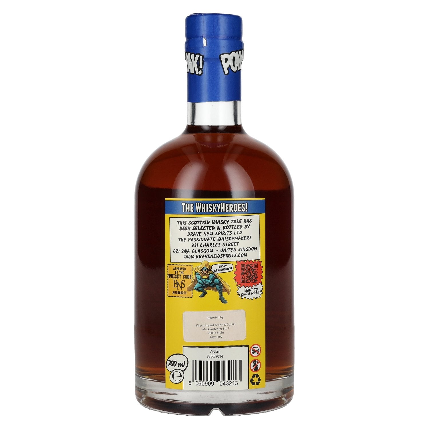 Ardlair 10 Years Old THE UNTAMED GRACE Highland Single Malt 56,5% Vol. 0,7l