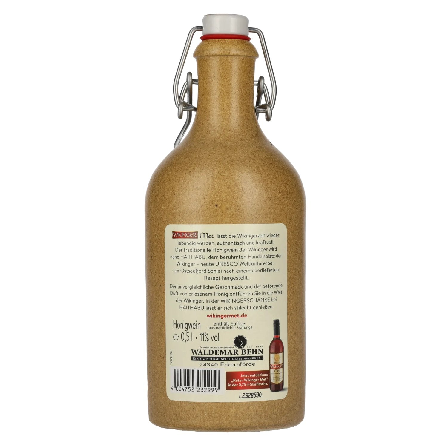 Wikinger Met Original 11% Vol. 0,5l im Tonkrug