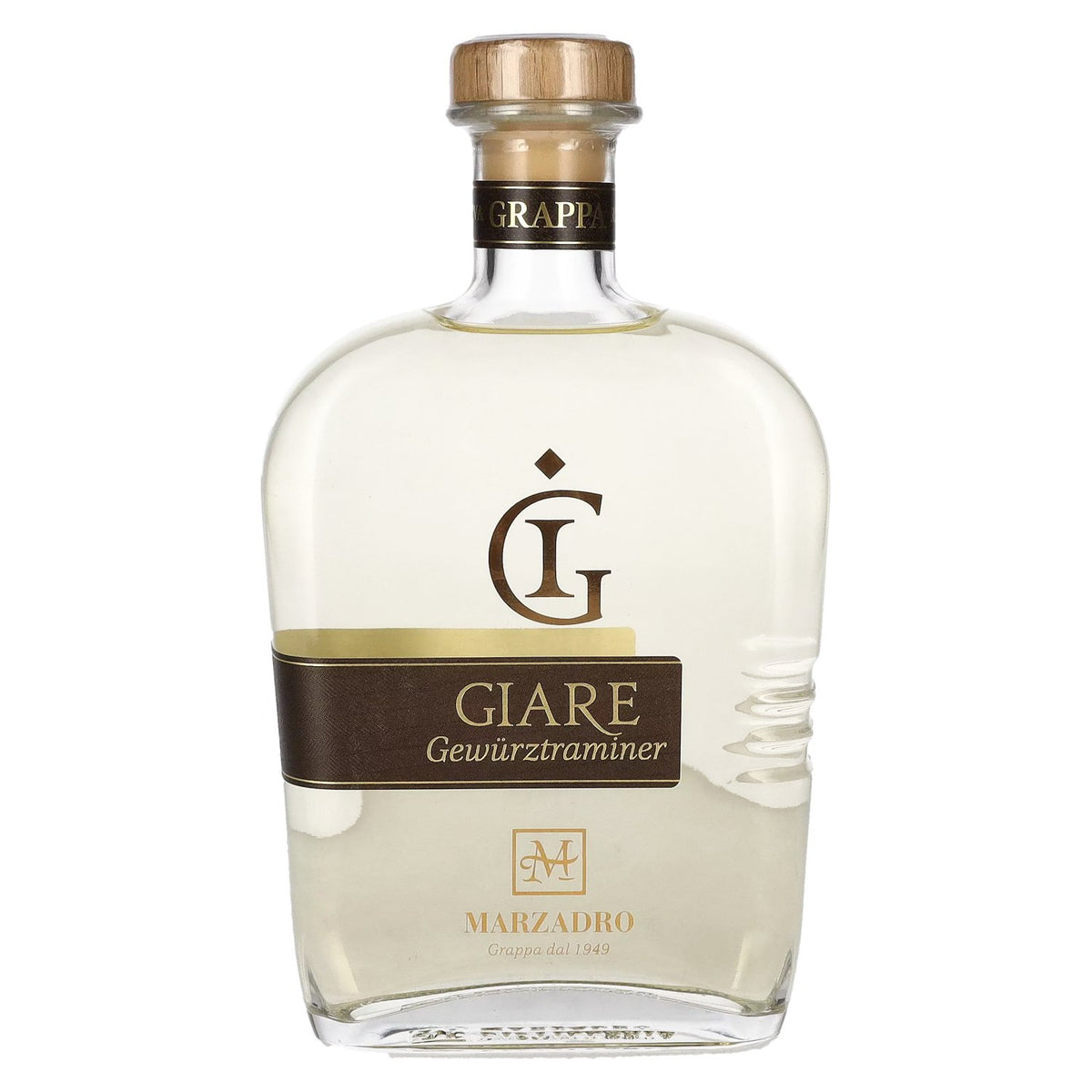 Marzadro GIARE Grappa Gewürztraminer 41% Vol. 0.7l