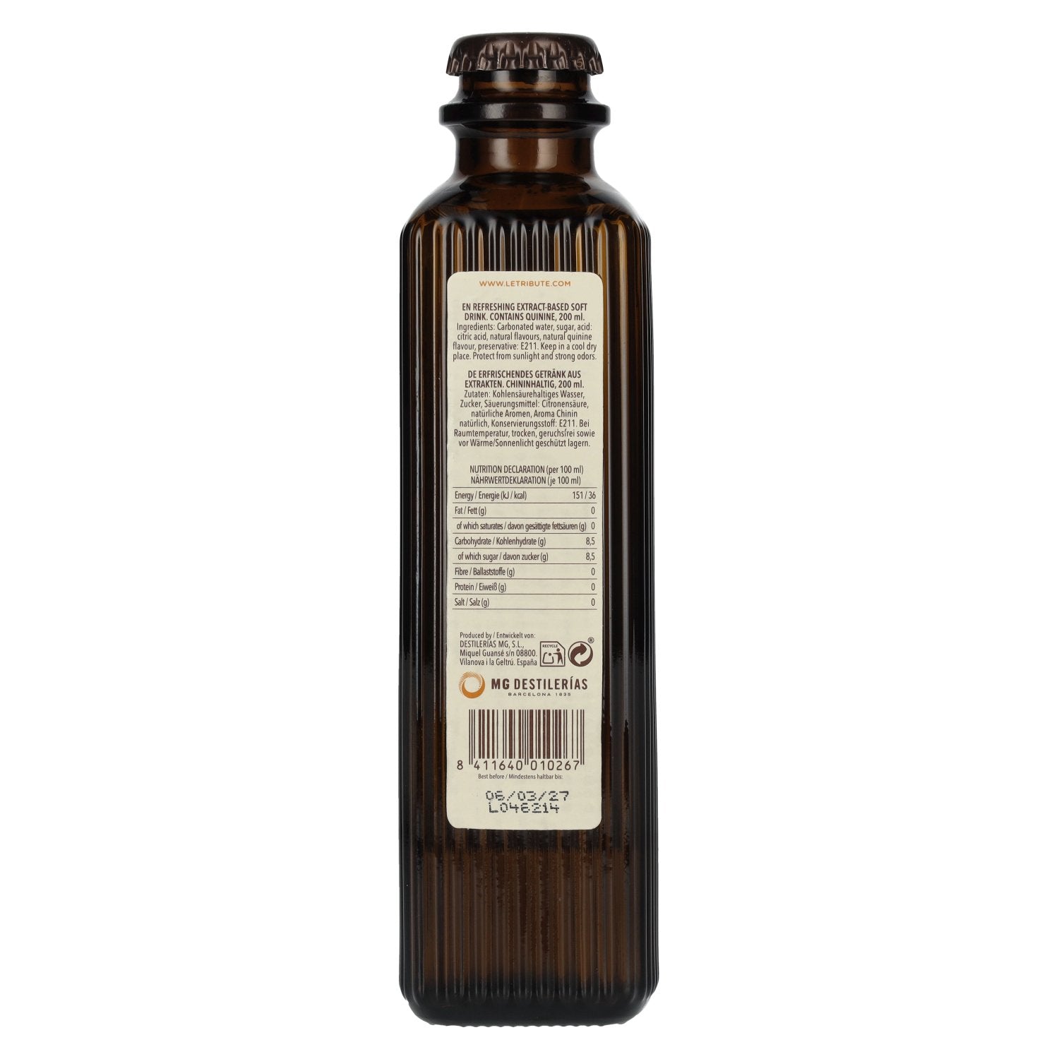 Le Tribute Tonic Water 24x0.2l