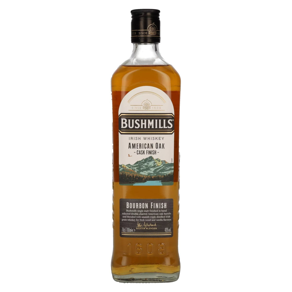 Bushmills Irish Whiskey American Oak BOURBON FINISH 40% Vol. 0,7l