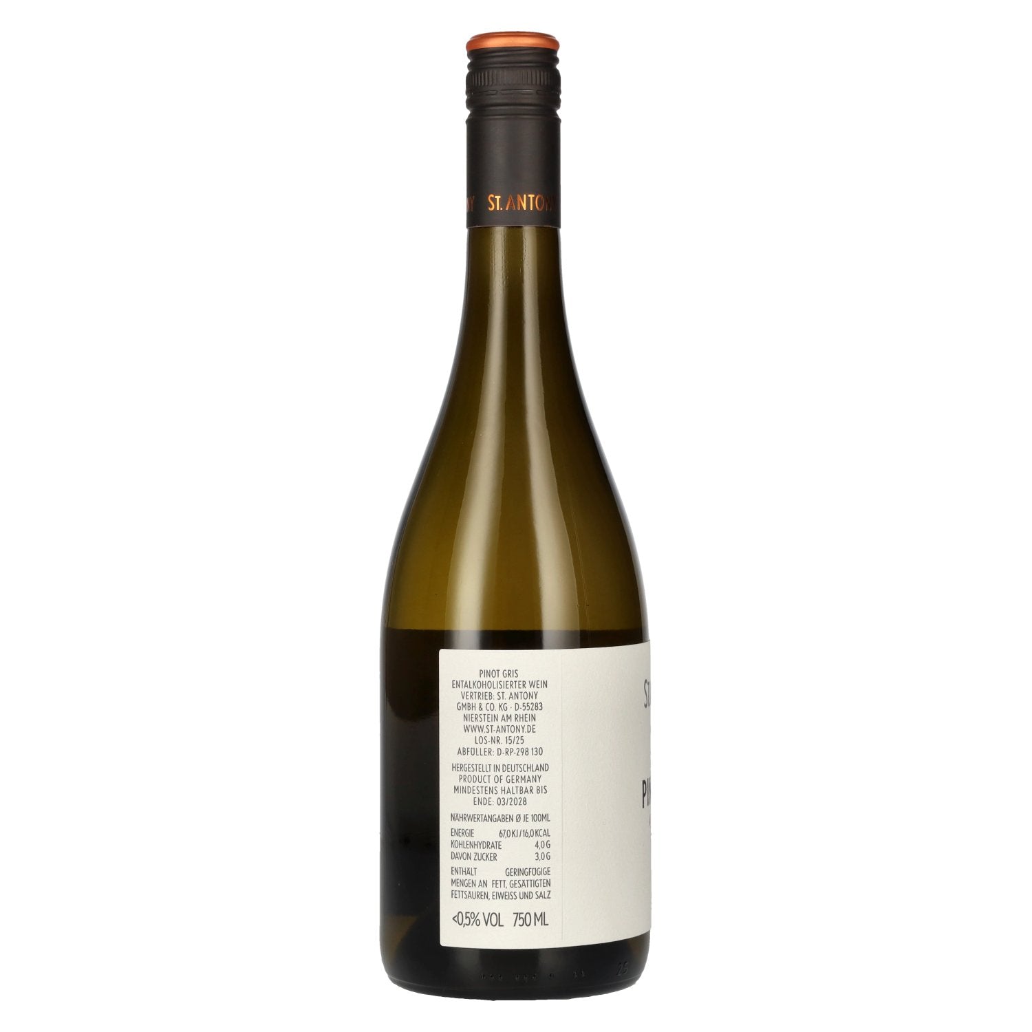 St. Antony Pinot Gris Alkoholfrei 0,75l