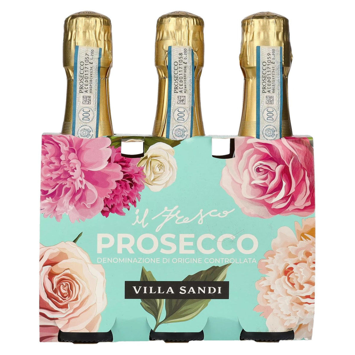 Villa Sandi Il Fresco Prosecco Treviso Brut (TRIO) DOC 11% Vol. 3x0.2l