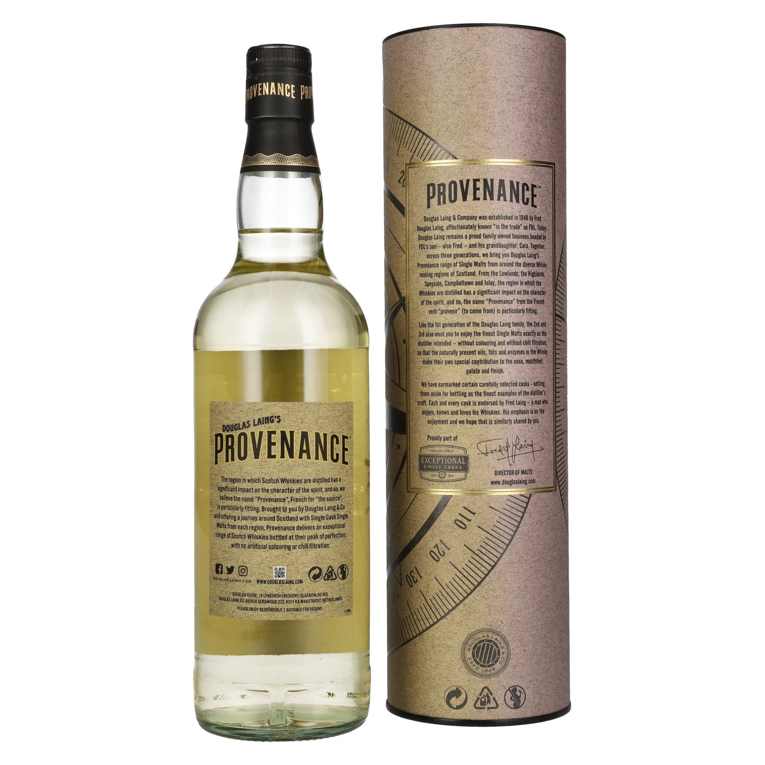 Douglas Laing PROVENANCE Coastal Collection Caol Ila 8 Years Old 2012 46% Vol. 0,7l in Geschenkbox