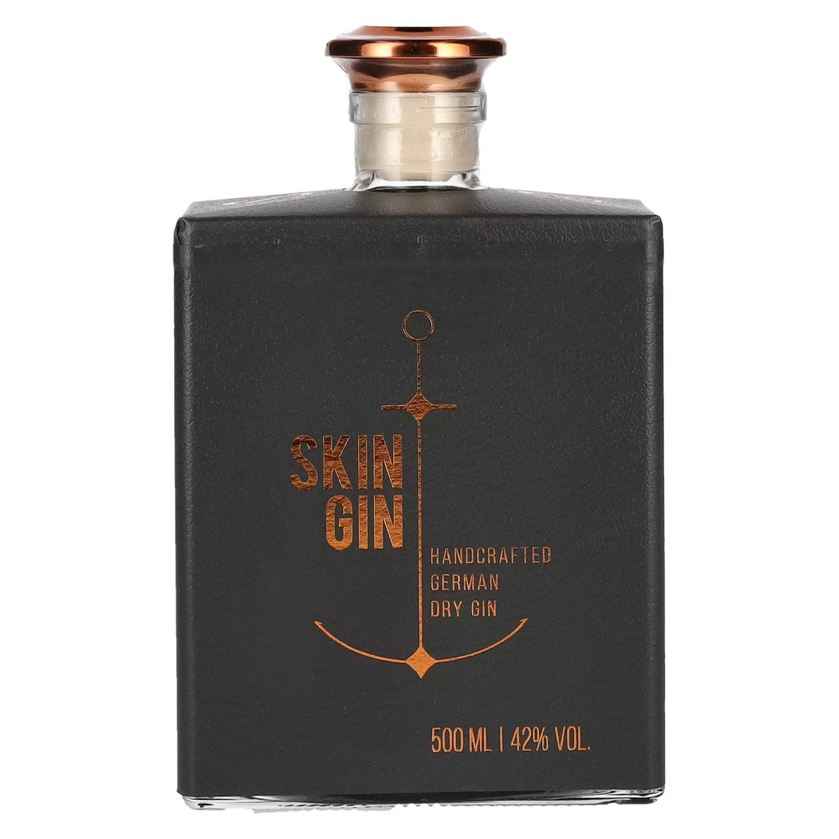 Skin Gin Handcrafted German Dry Gin Anthracite Edition 42% Vol. 0.5l