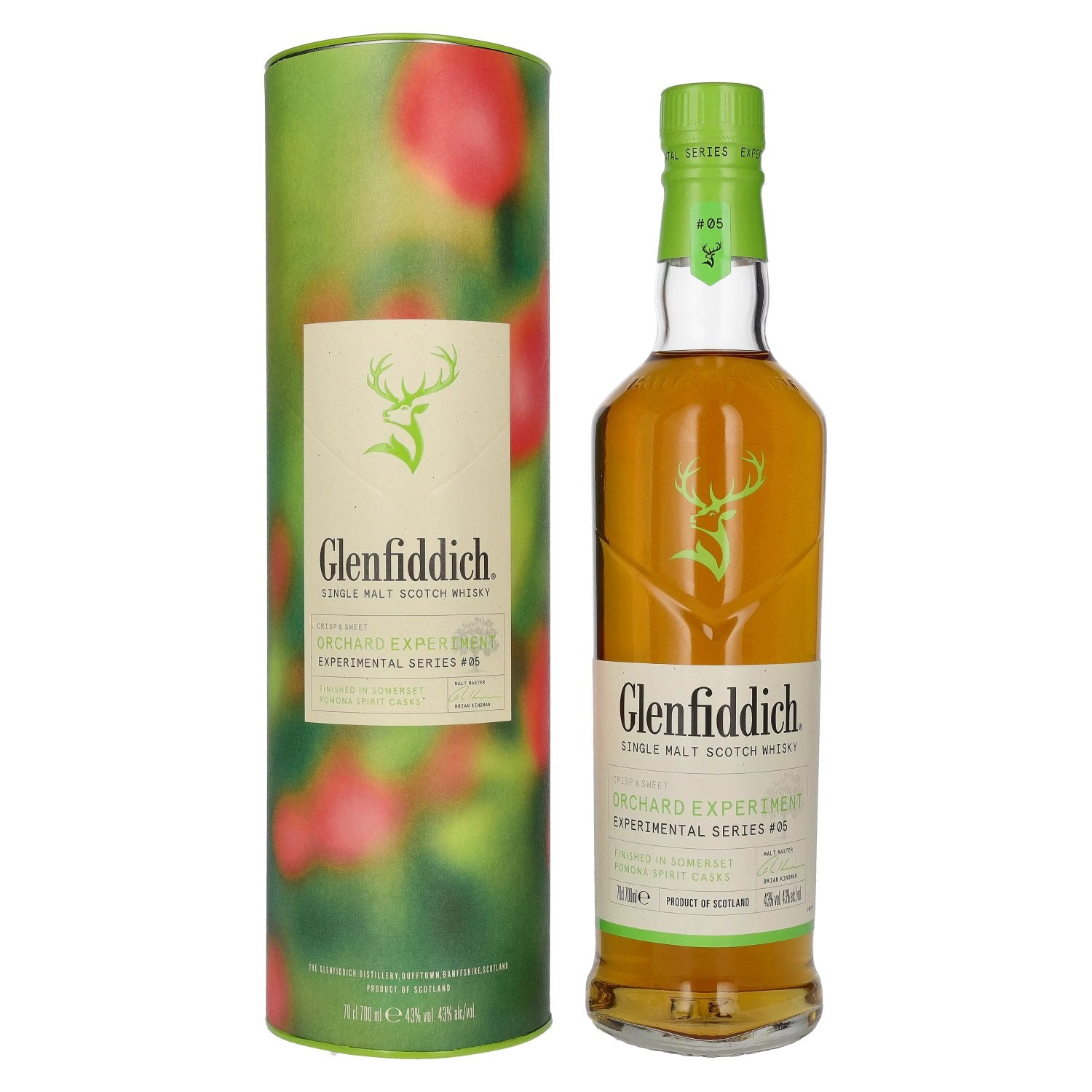 Glenfiddich ORCHARD EXPERIMENT Single Malt Scotch Whisky 43% Vol. 0,7l in Geschenkbox