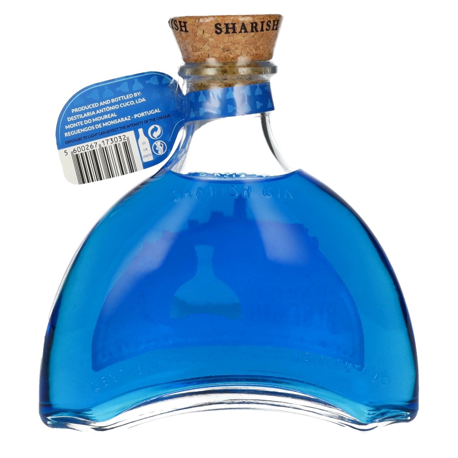 Sharish Blue Gin 40% Vol. 0.5l