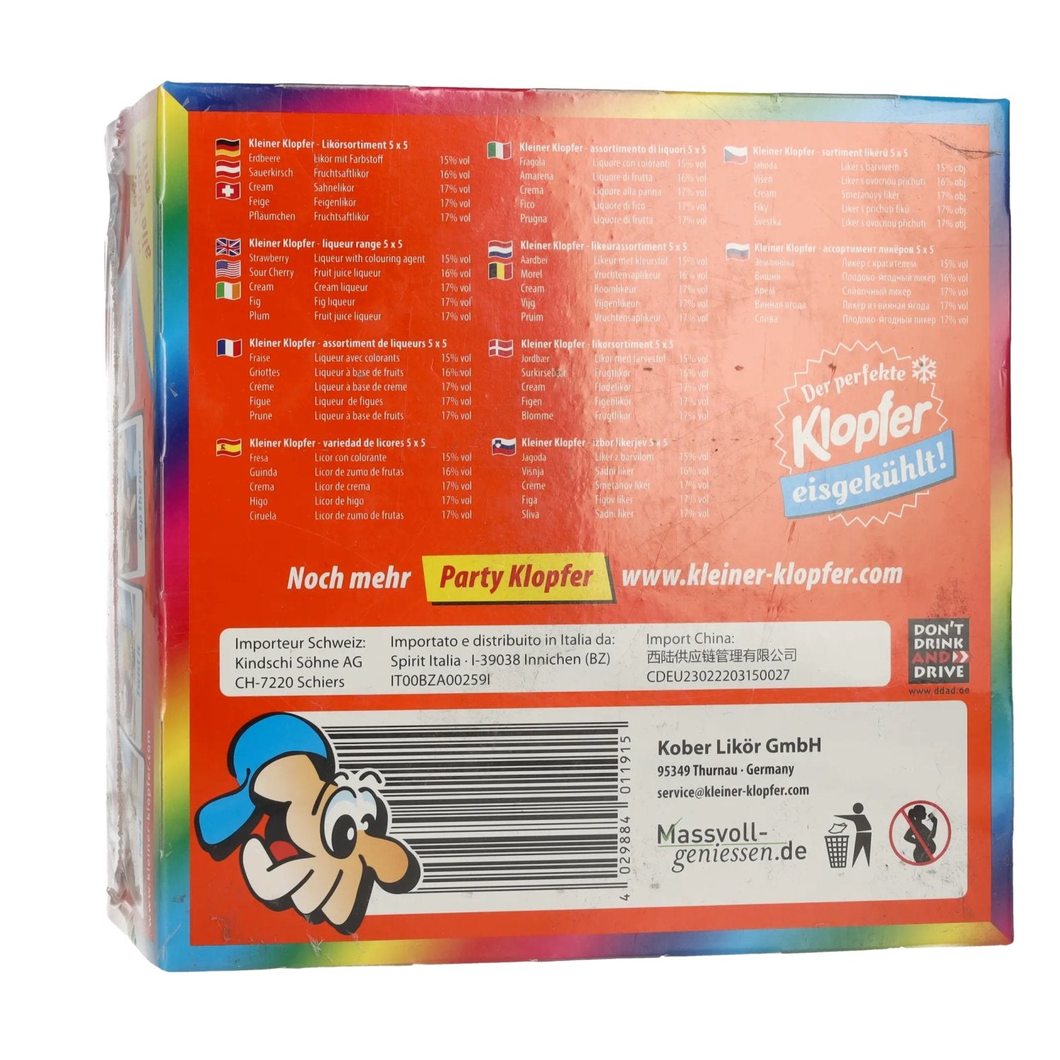 Kleiner Klopfer Fun Mix 16.4% Vol. 25x0.02l