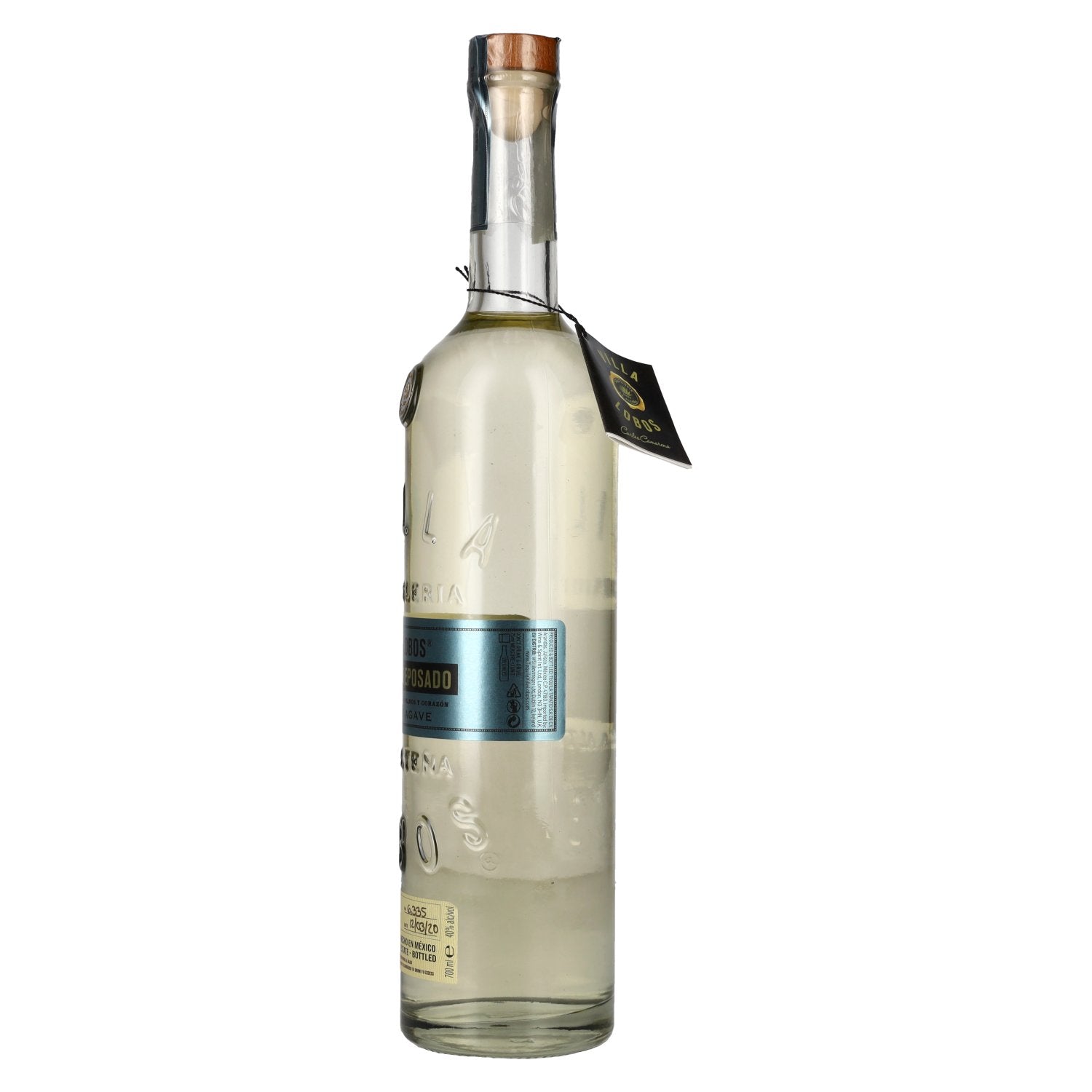 Villa Lobos Tequila Reposado 100% de Agave 40% Vol. 0,7l