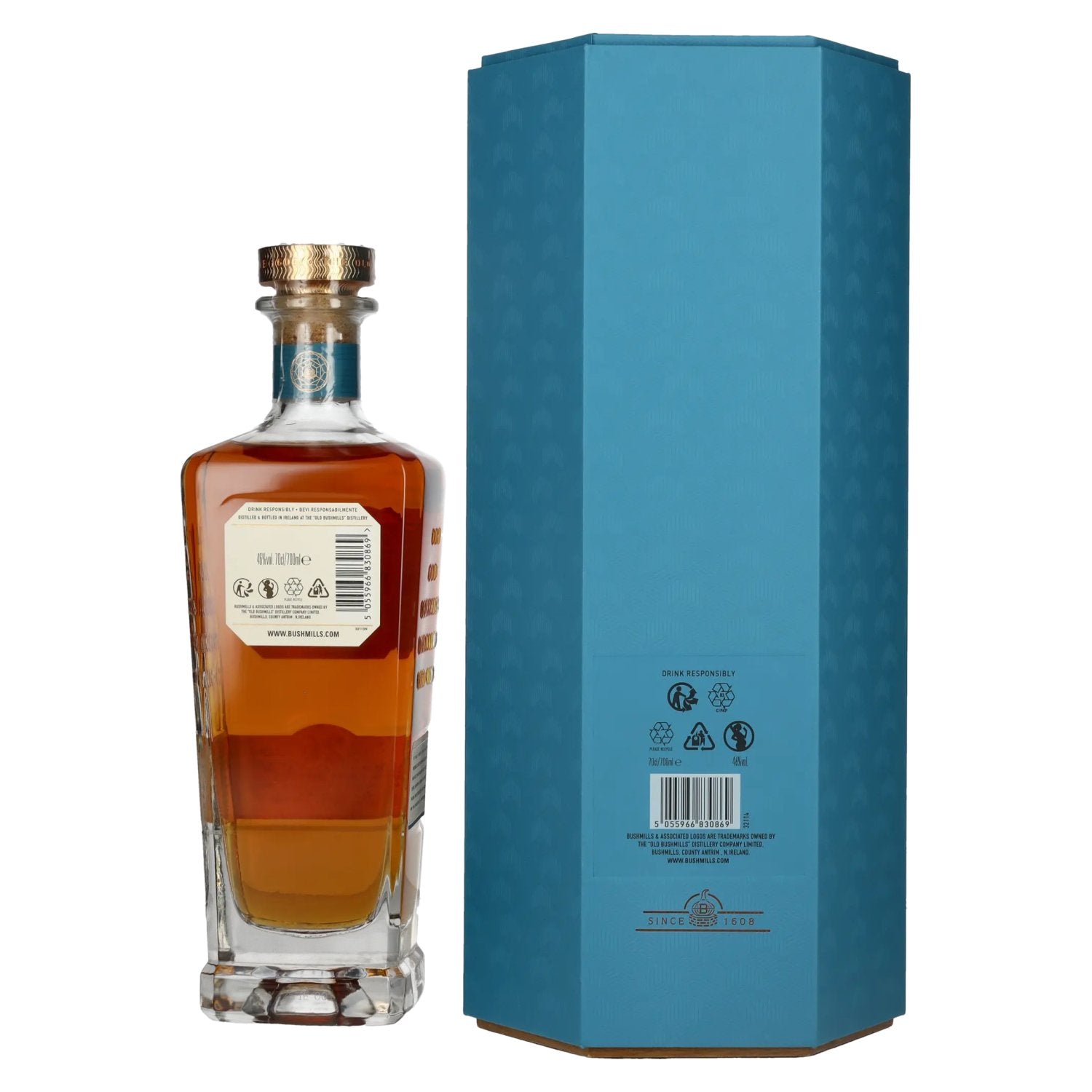 Bushmills 26 Years Old CRYSTAL MALT Single Malt Irish Whiskey 46% Vol. 0,7l in Geschenkbox