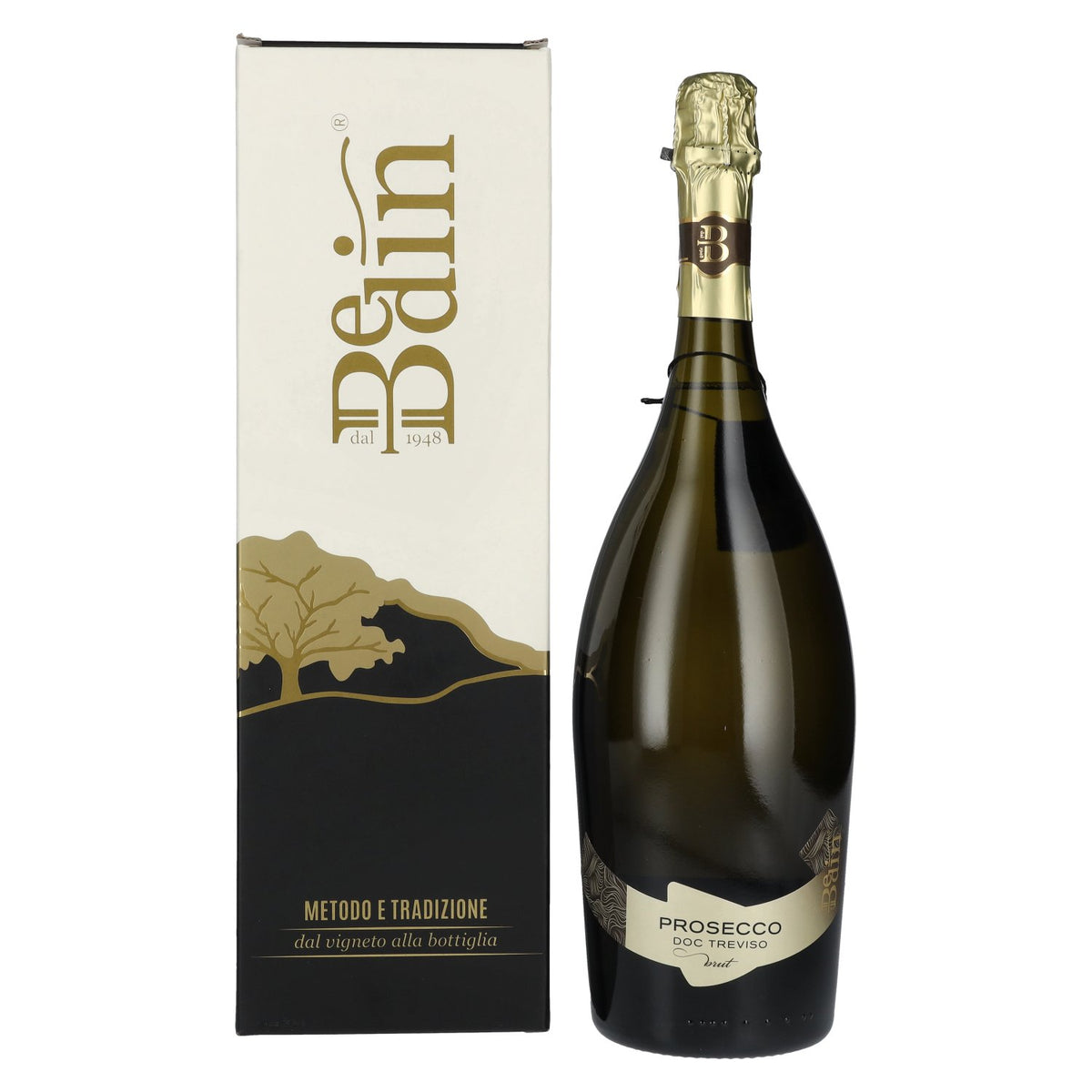 BEDIN Prosecco Treviso Brut DOC 11% Vol. 1.5l in Gift Box
