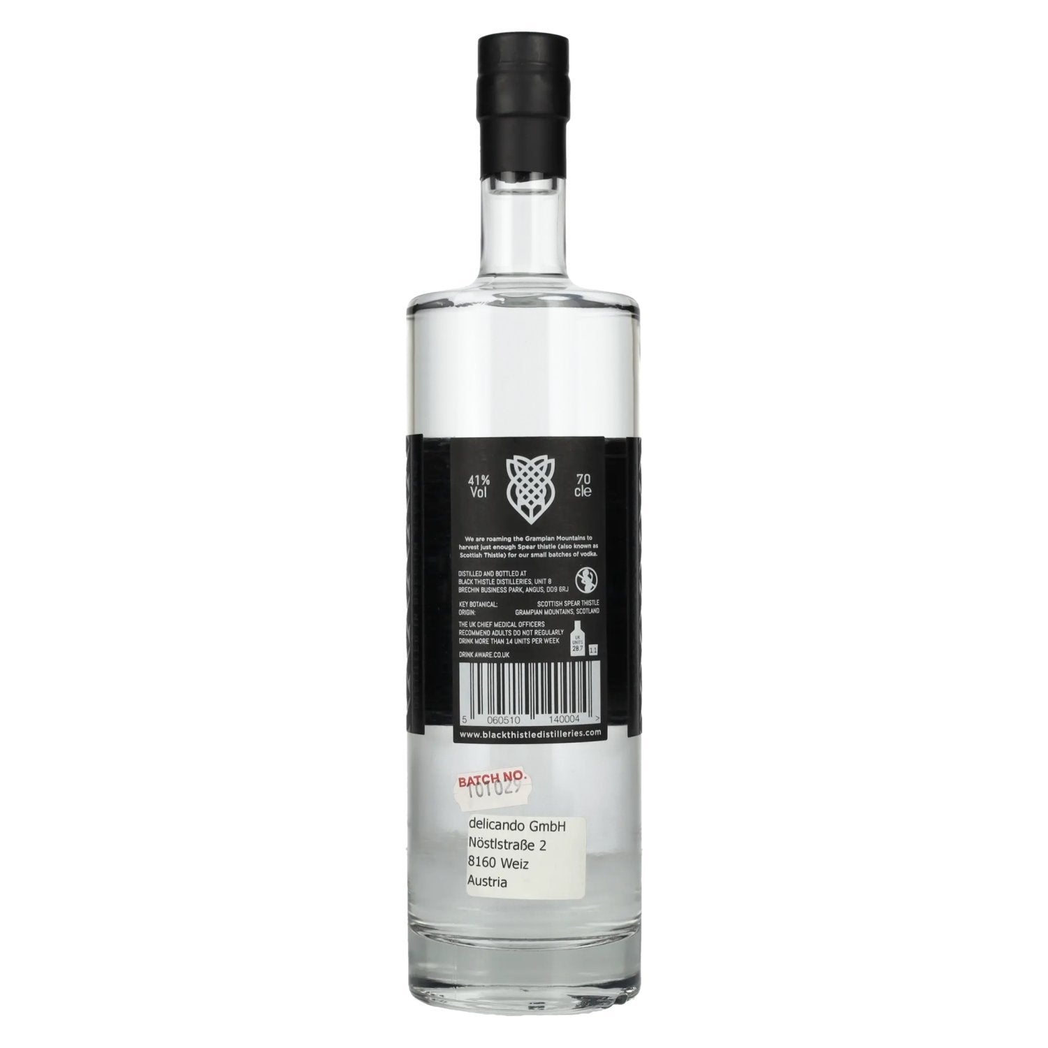 Black Thistle Vodka 41% Vol. 0.7l