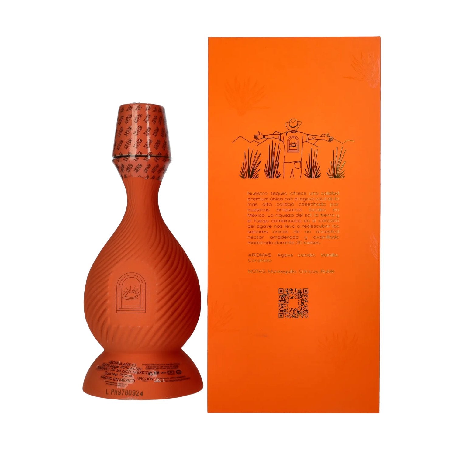 ADICCIŌN Tequila Añejo 100% Agave 40% Vol. 0,7l in Geschenkbox