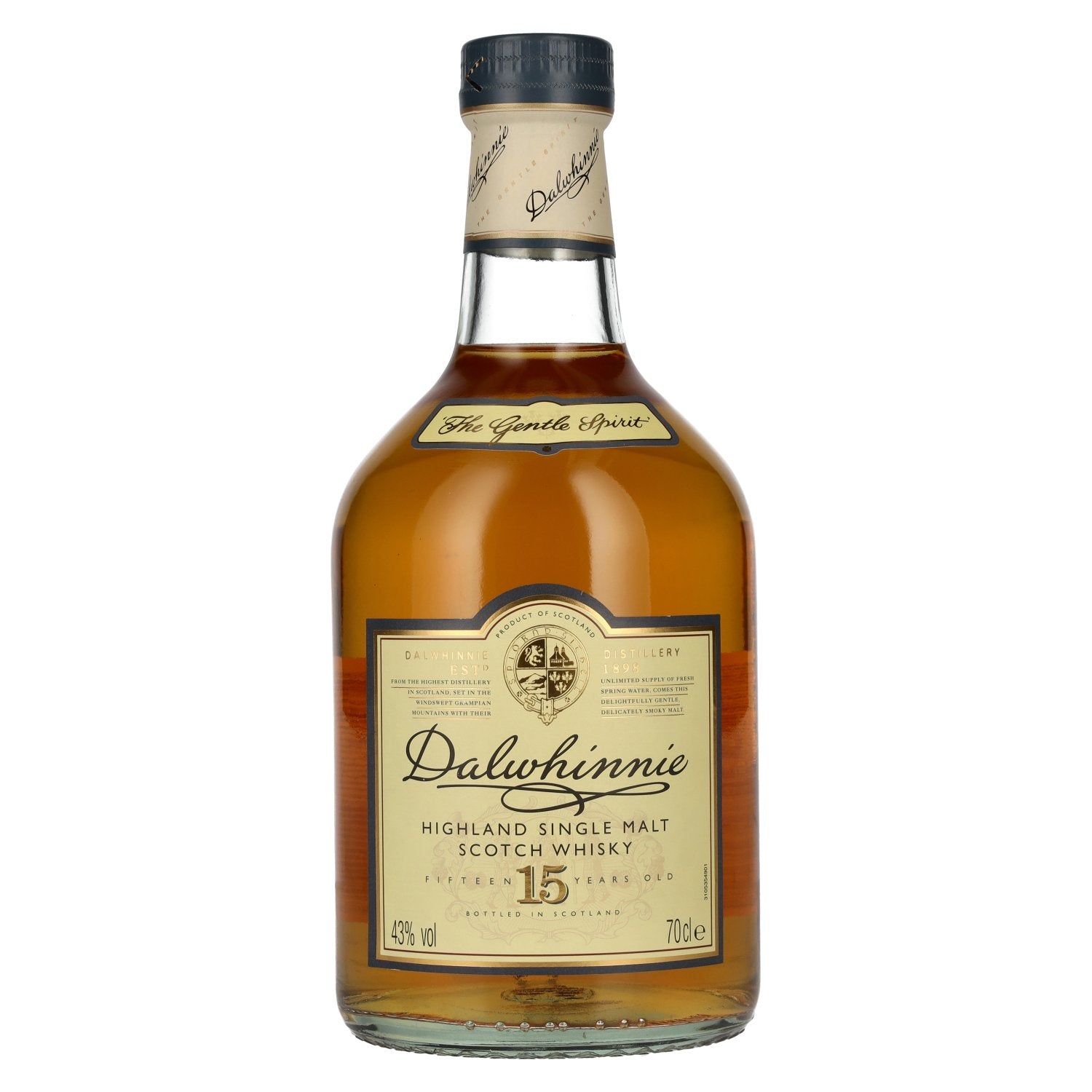 Dalwhinnie 15 Years Old Highland Single Malt Scotch Whisky 43% Vol. 0,7l in Geschenkbox