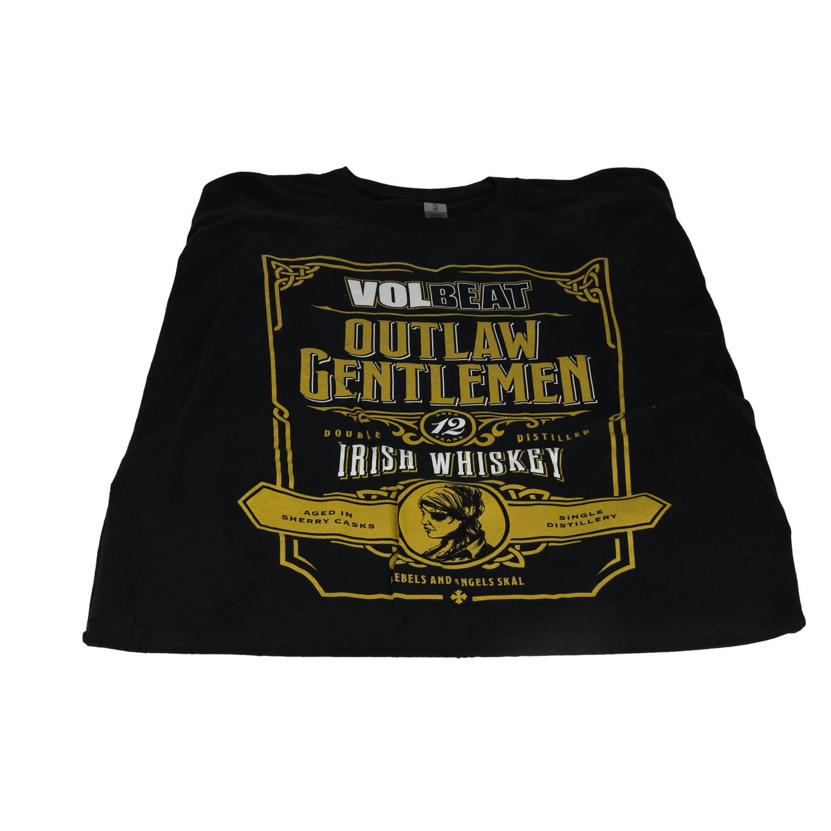 Volbeat Outlaw Gentlemen T-Shirt Size M