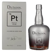 Dictador PLATINUM Colombian Aged Rum 40% Vol. 0.7l in Gift Box
