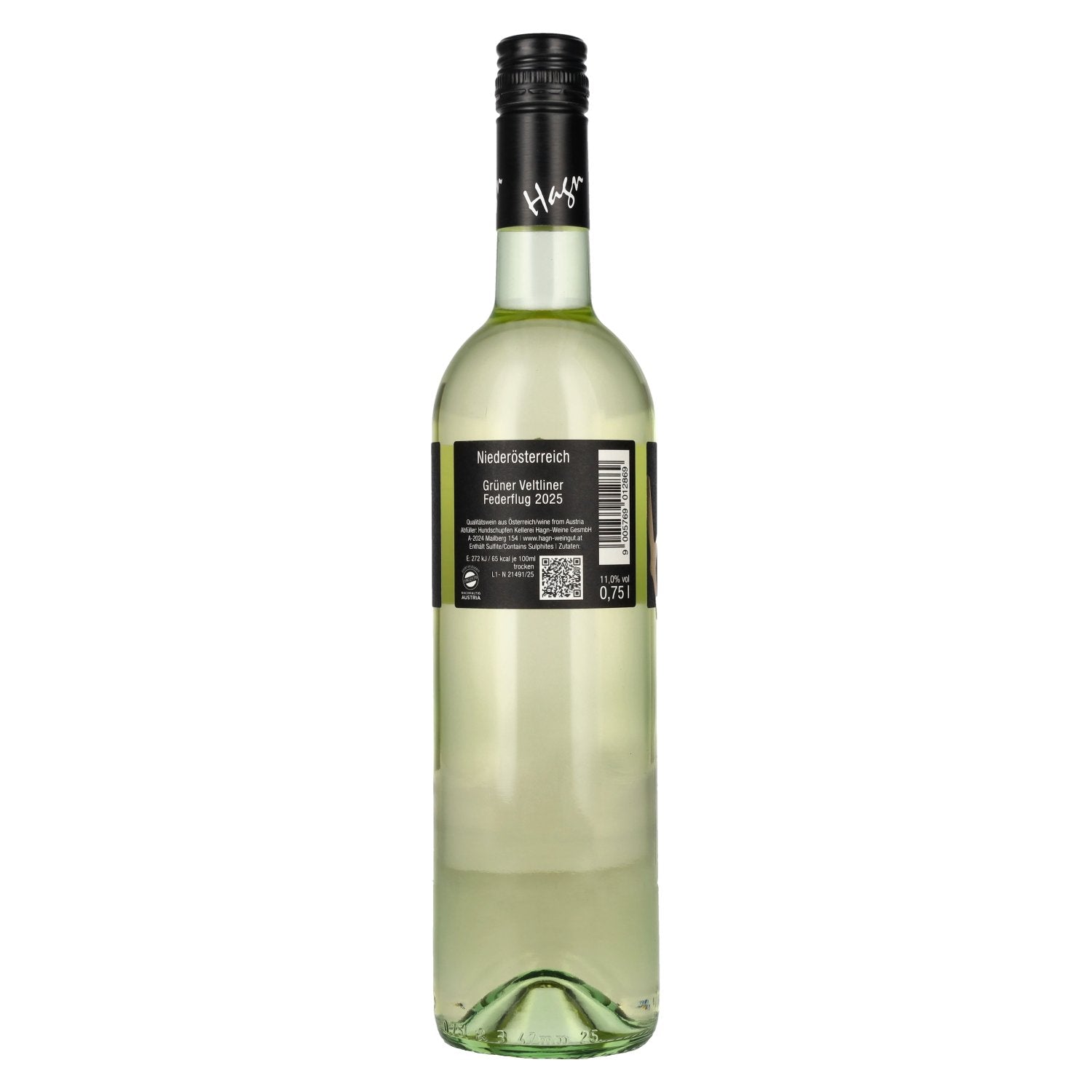 Hagn Grüner Veltliner Federflug 2025 11% Vol. 0.75l