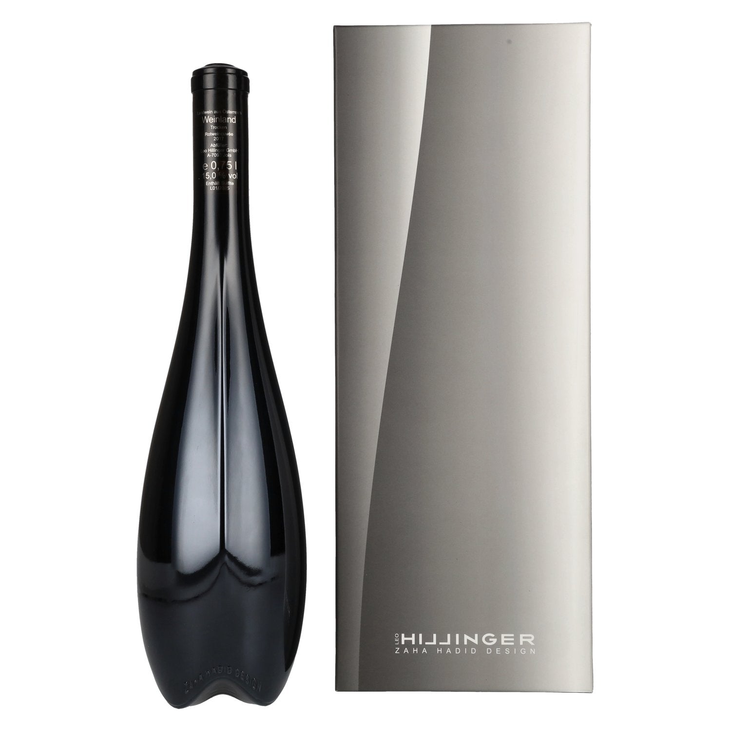 Hillinger Icon Hill ZAHA HADID DESIGN 2017 15% Vol. 0,75l in Geschenkbox