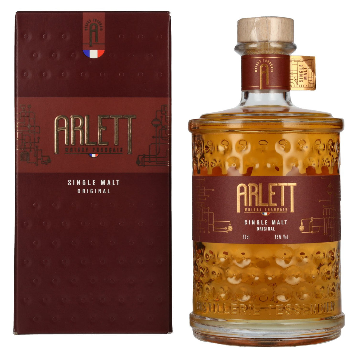 Arlett Original Single Malt Whisky 45% vol. 0.7 l in a gift box