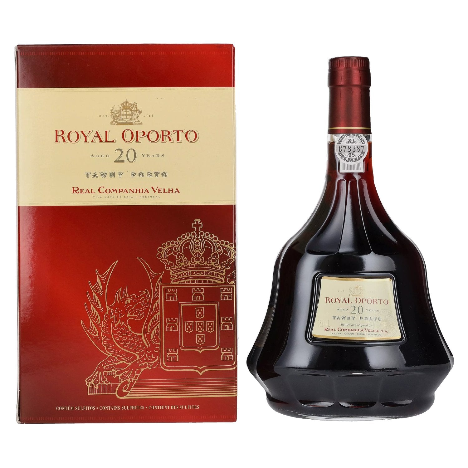 Royal Oporto 20 Years Old Tawny Port 20% Vol. 0.75l in Gift Box