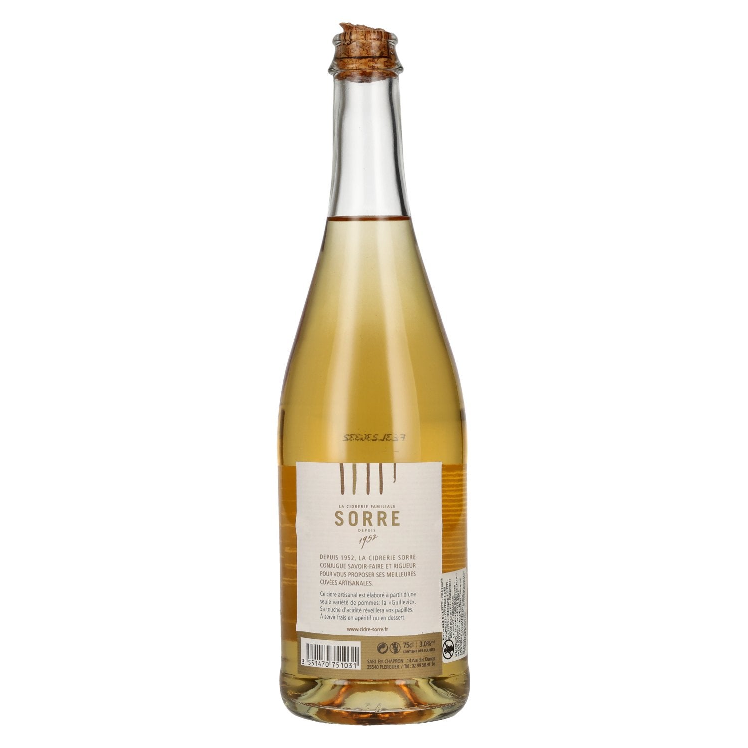 Sorre Cidre Artisannal Guillevic 3% Vol. 0,75l