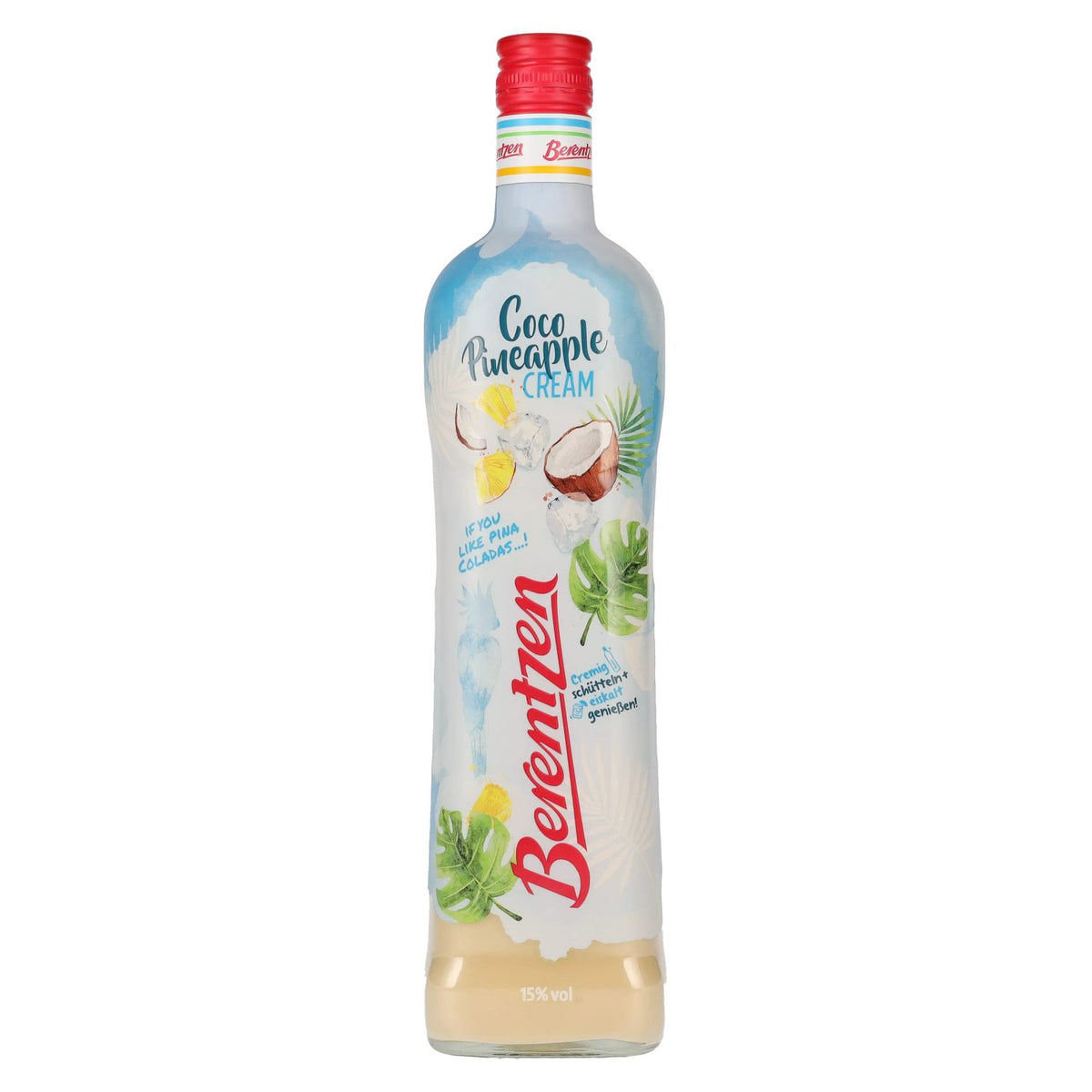 Berentzen Coco Pineapple Cream Liqueur 15% ABV 0.7l