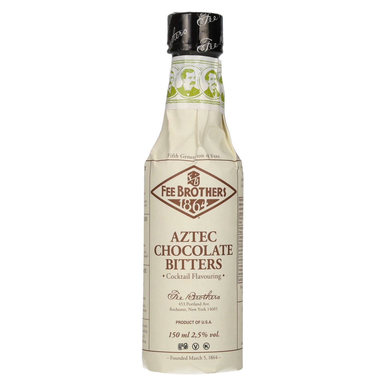 Fee Brothers Aztec Chocolate Bitters 2.5% ABV 0.15L