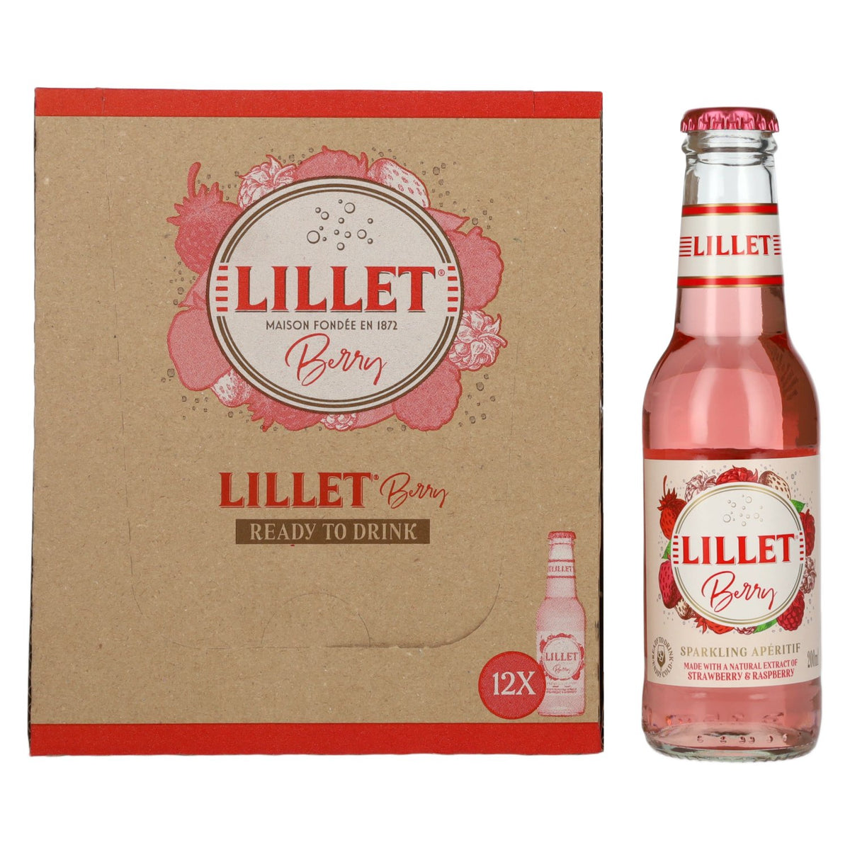 Lillet Berry 5% ABV 12 x 0.2 l