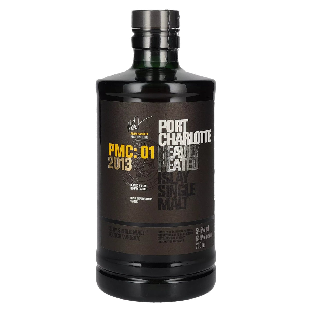 Port Charlotte PMC:01 Heavily Peated Islay Single Malt 2013 54.5% Vol. 0.7l