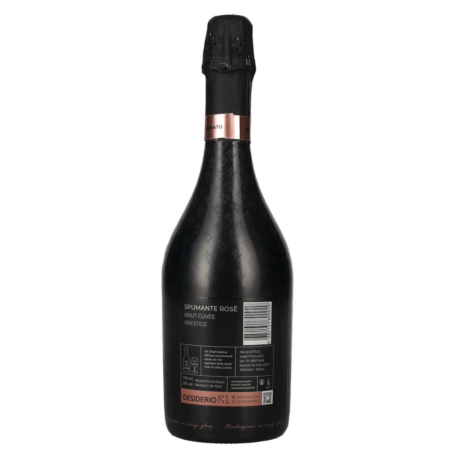 Desiderio N°1 Spumante Rosé Brut Cuveé Prestige 2021 11% Vol. 0,75l