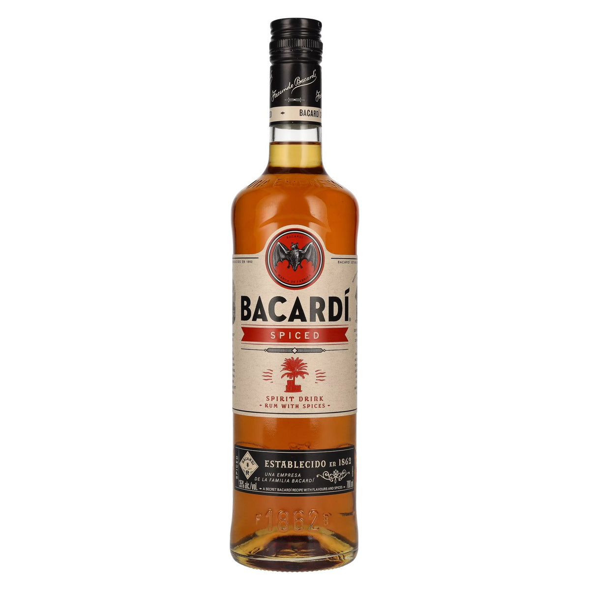 Bacardi SPICED Premium Spirit Drink 35% ABV 0.7l