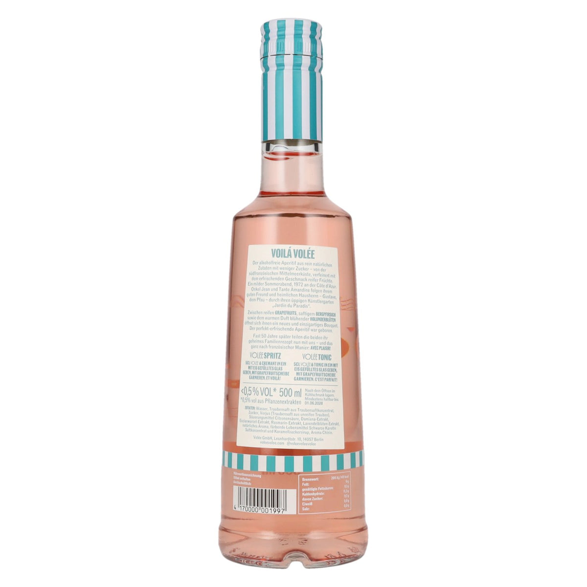 Avec Plaisir VOLÉE Natural Non-Alcoholic Aperitif 0.5l