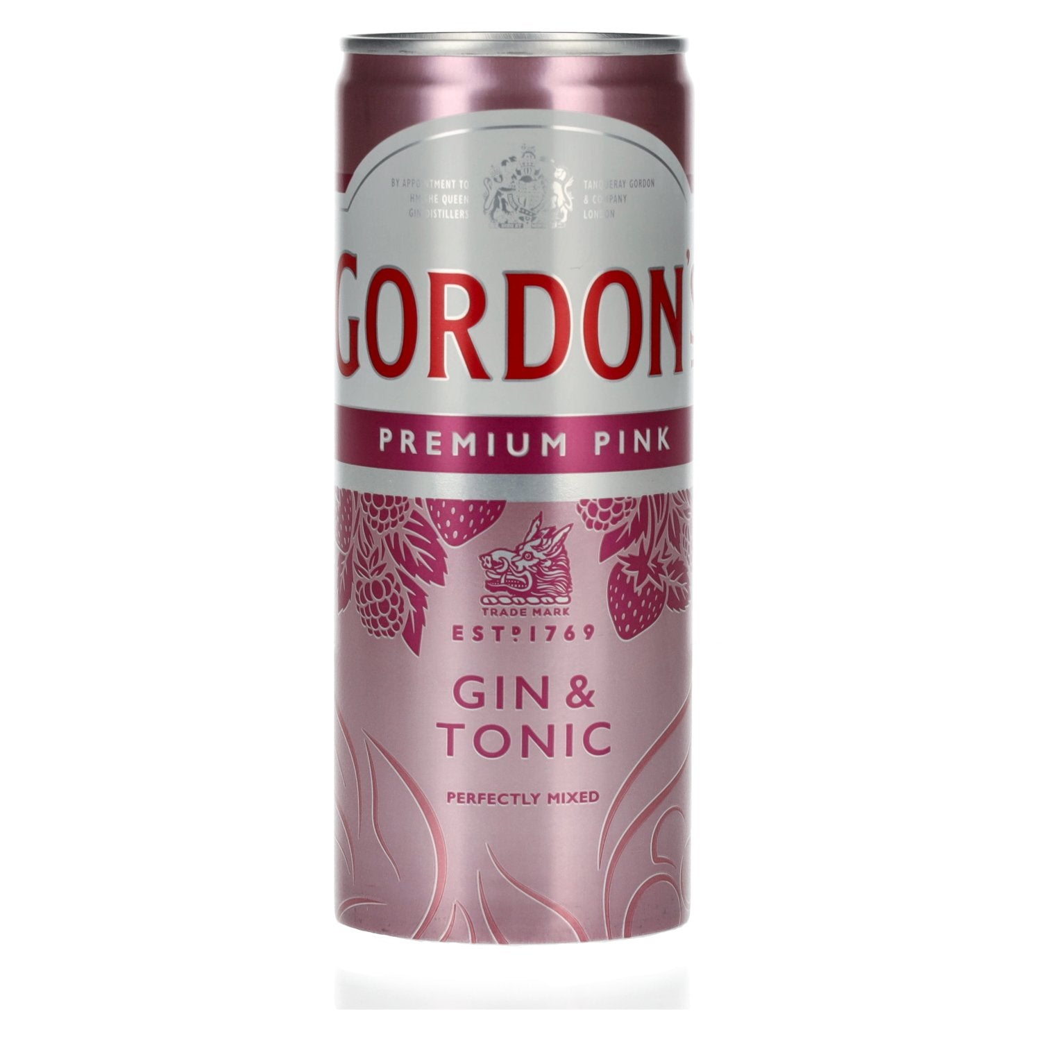Gordon's Premium Pink Gin & Tonic 6,4% Vol. 0,25l Dose Pfand