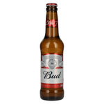 Bud American Lager Beer 5% ABV 0.33l