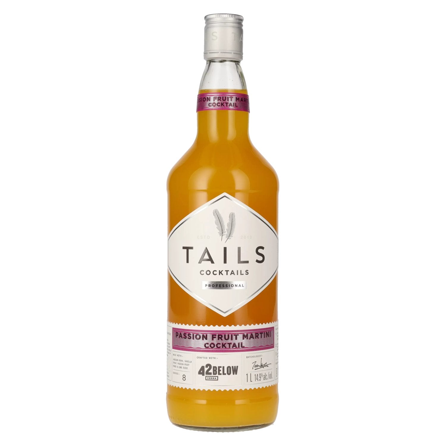 TAILS Cocktails Professional Passion Fruit Martini 14.9% Vol. 1L