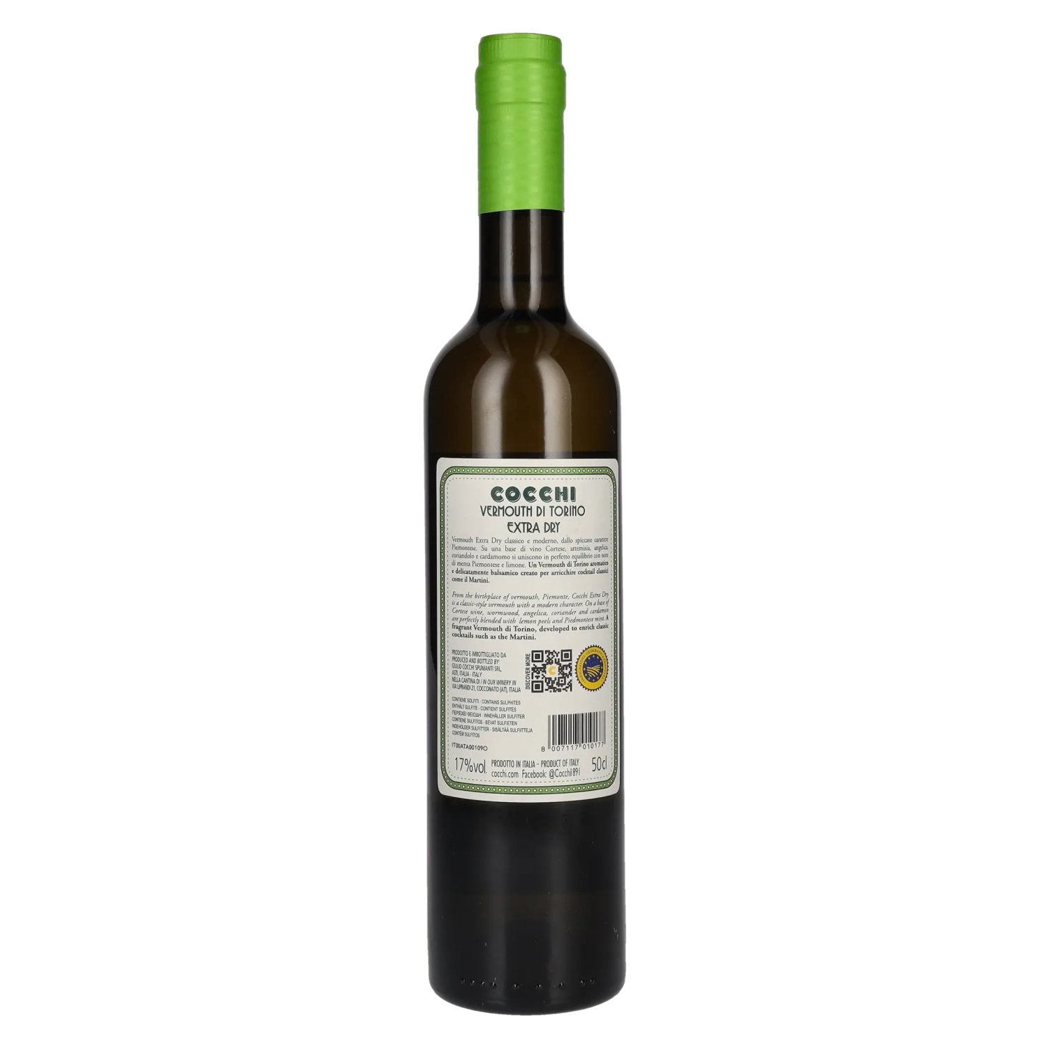 Cocchi Vermouth di Torino Extra Dry 17% Vol. 0,5l