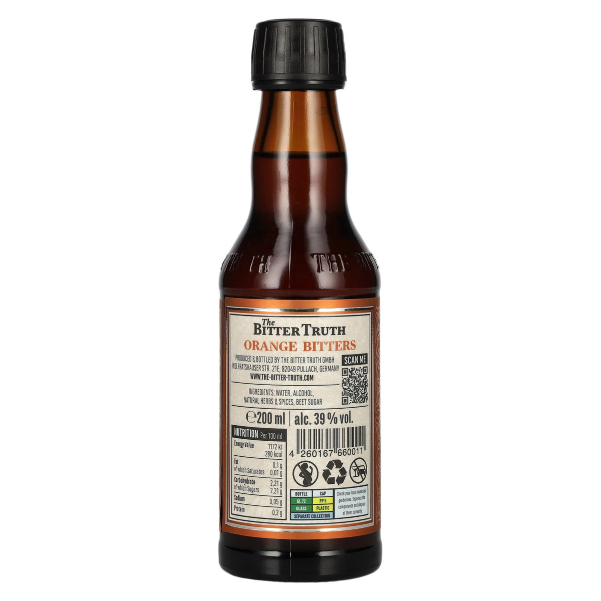 The Bitter Truth Orange Bitters 39% Vol. 0.2l