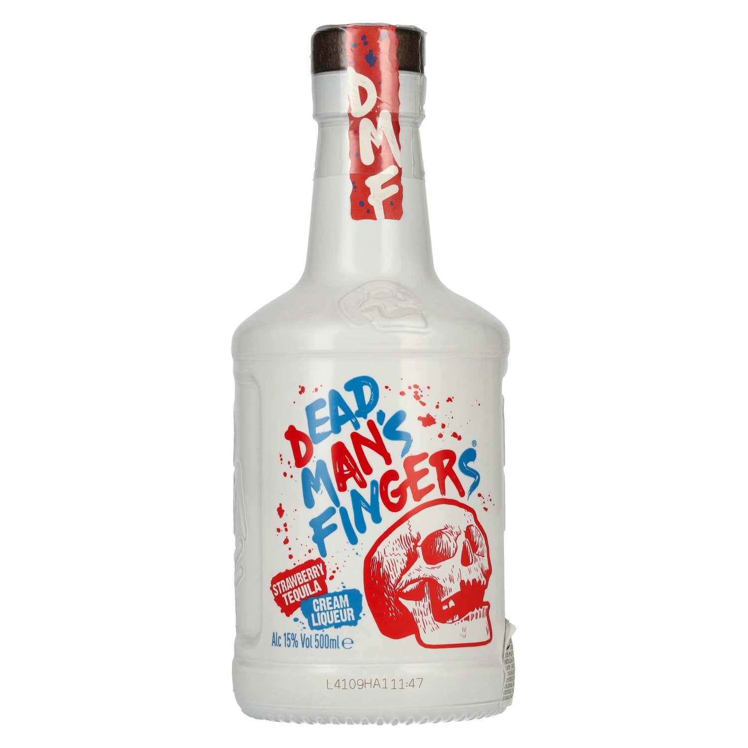 Dead Man's Fingers Strawberry Tequila Cream Liqueur 15% ABV 0.5L