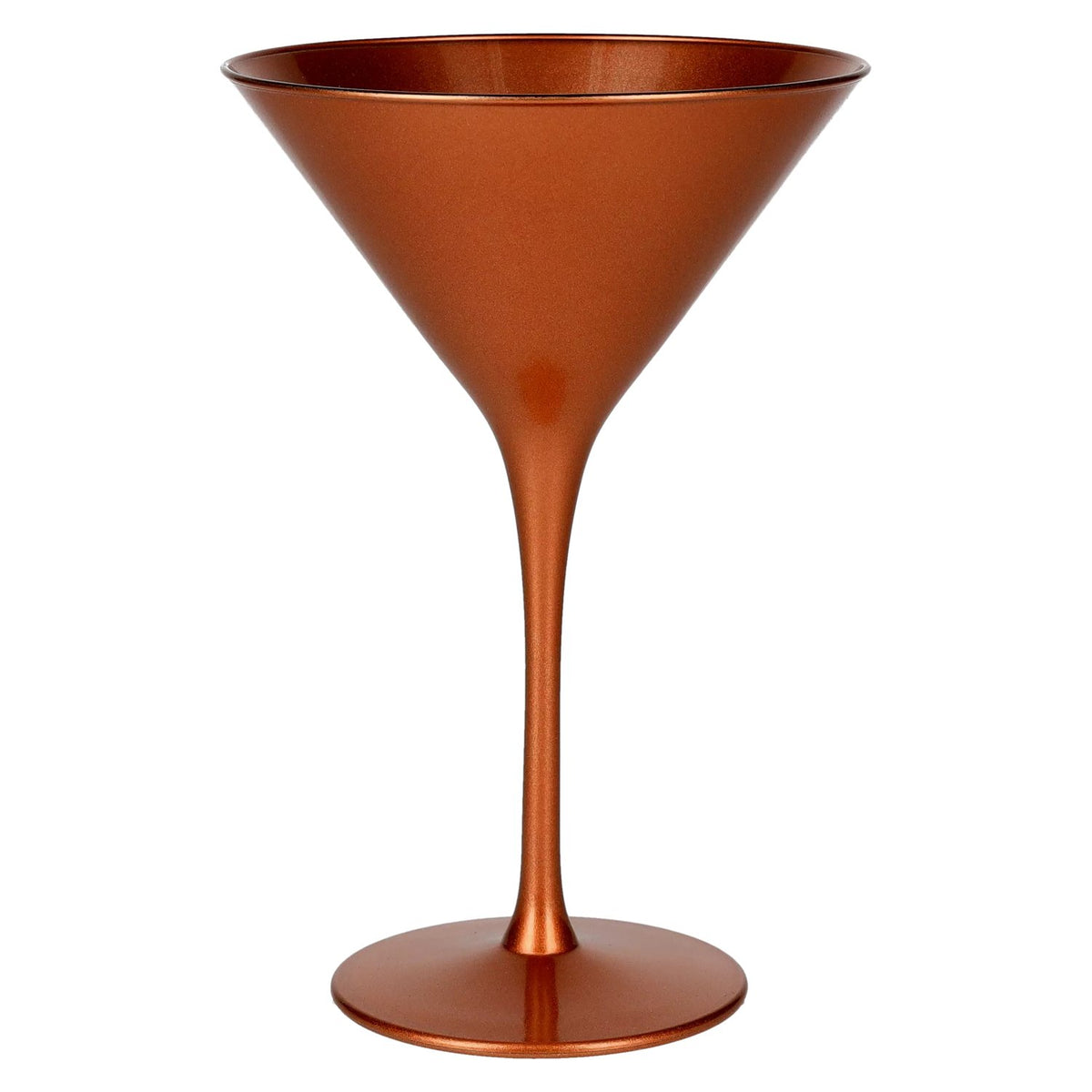 Stölzle Lausitz Martini Glass Bronze without Calibration Mark