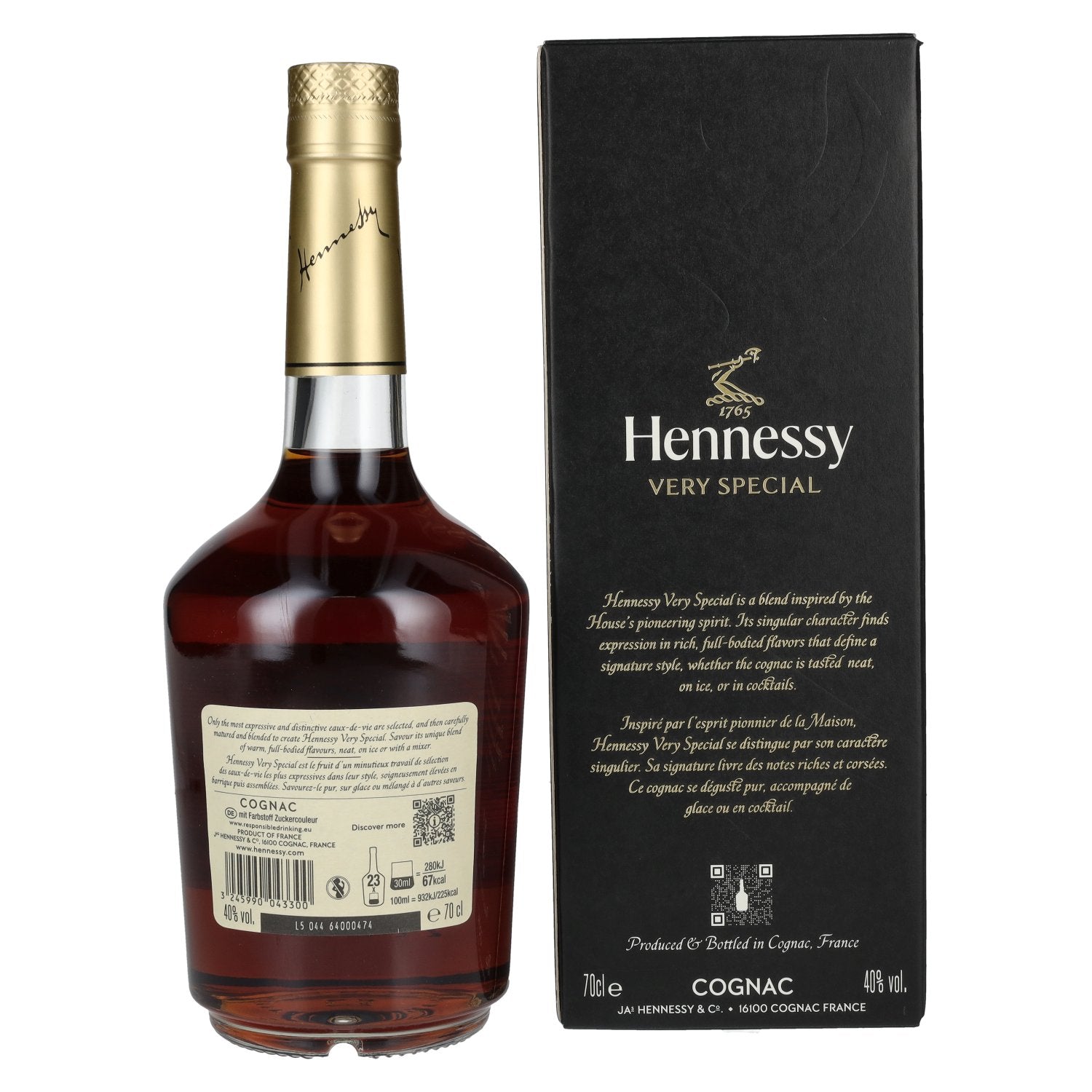 Hennessy Very Special Cognac 40% Vol. 0,7l in Geschenkbox