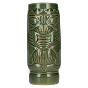 Tiki Mug, Ceramic, Mean Green, 0.5 litres