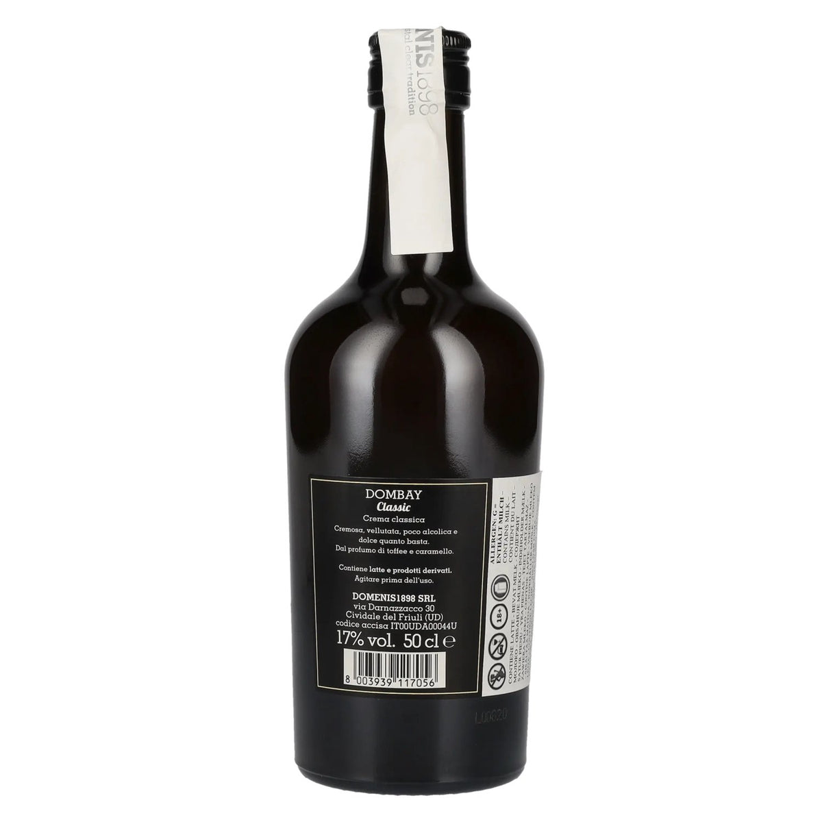 Domenis 1898 DOMBAY Classic Classic Cream Liqueur 17% Vol. 0.5l