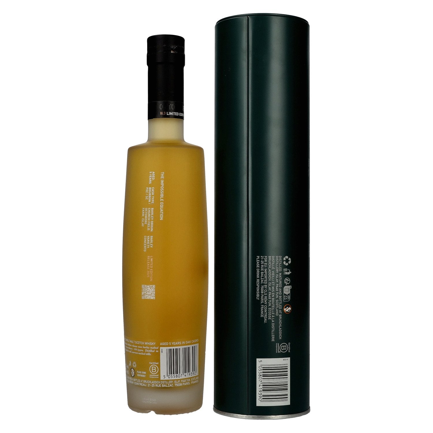 Octomore EDITION: 16.3 Super Heavily Peated Islay Single Malt 61,6% Vol. 0,7l in Tinbox