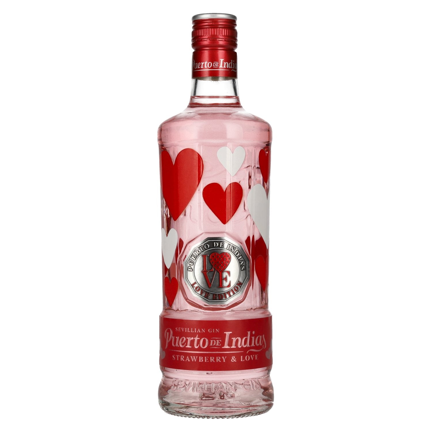 Puerto de Indias STRAWBERRY & LOVE Valentine's Edition Gin 37.5% Vol. 0.7l