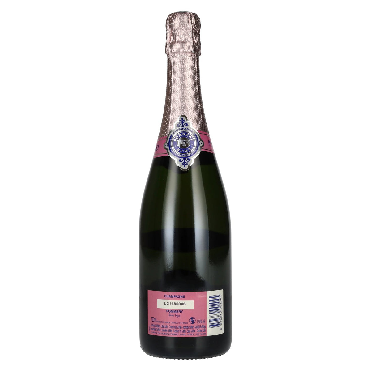 Champagne Pommery Brut Rosé 12.5% ABV 0.75l