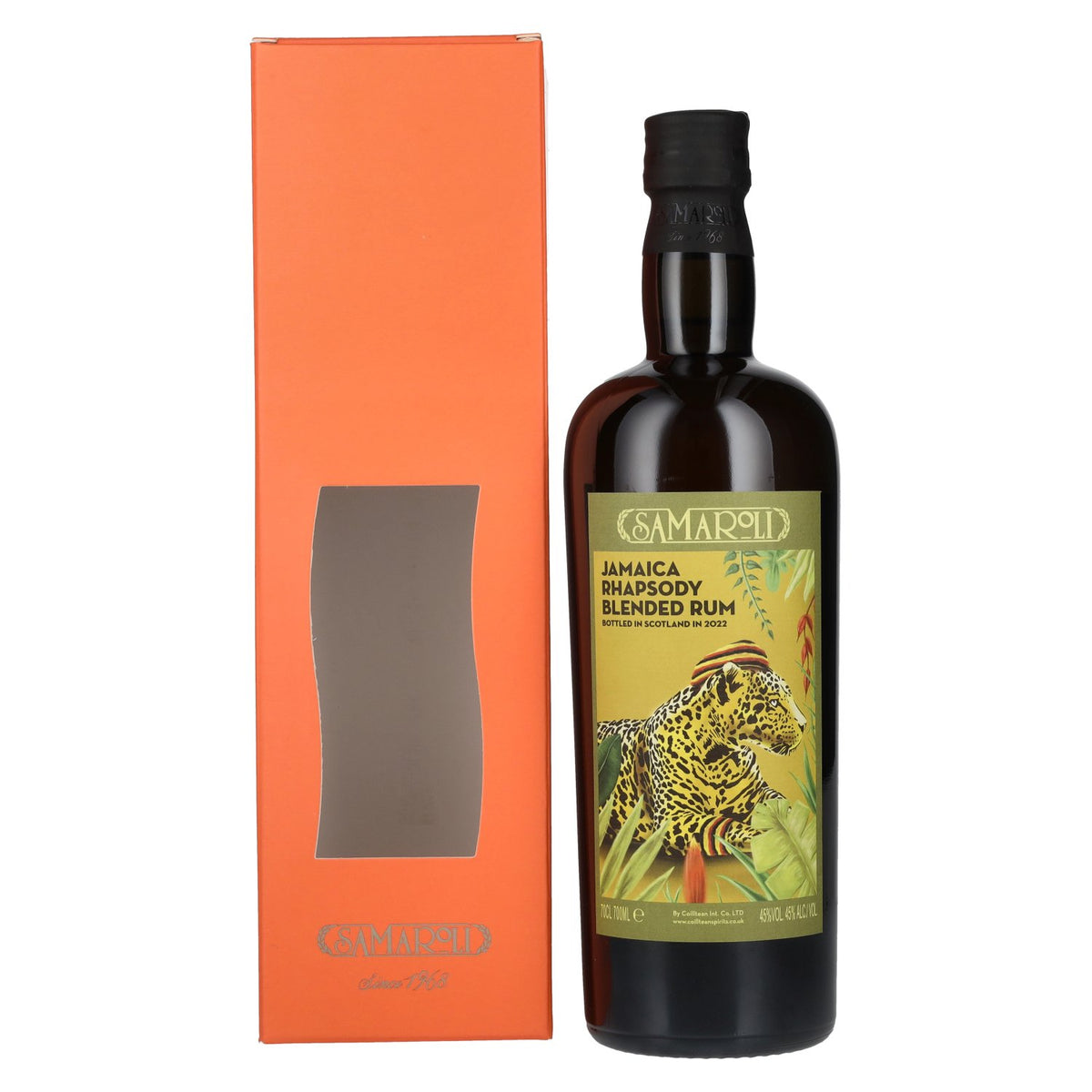 Samaroli Jamaica Rhapsody Blended Rum 2022 45% Vol. 0.7L in gift box