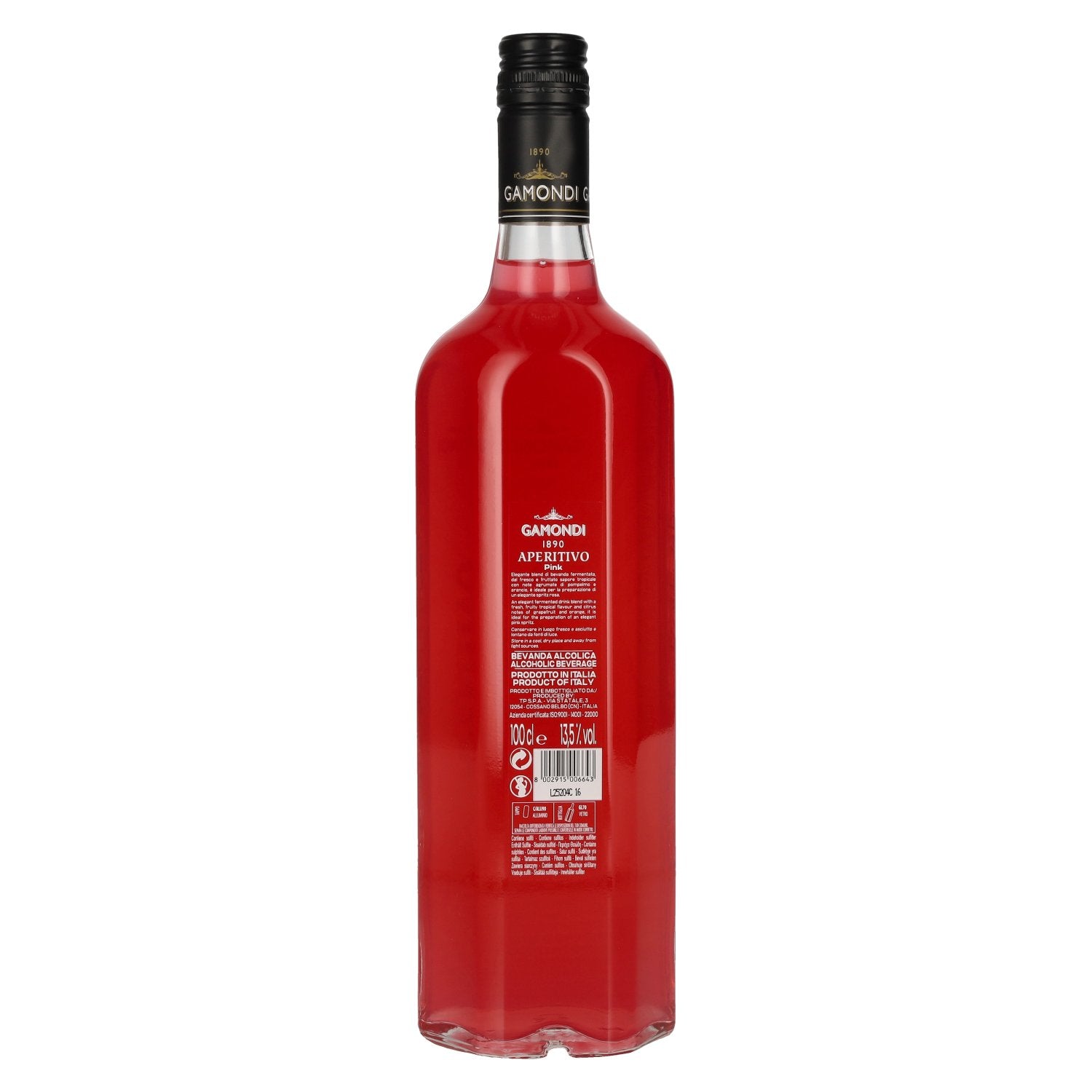 Gamondi Aperitivo Pink Citrus 13,5% Vol. 1l