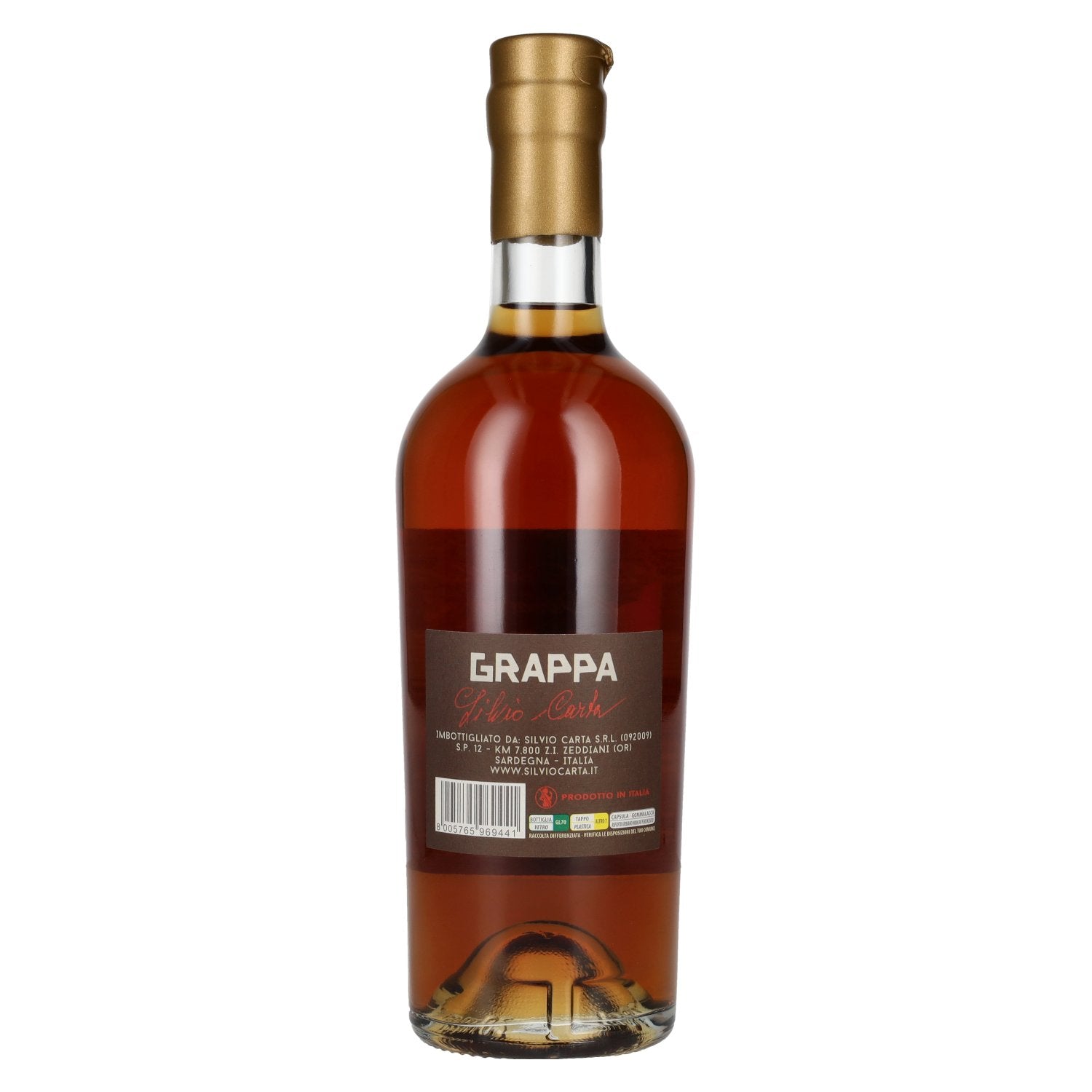 Silvio Carta Grappa 40% Vol. 0,7l
